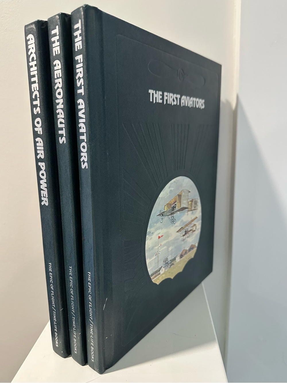 VTG Hardcover Coffee Table Books Bundle of 3- Time Life: The Epic of Flight
